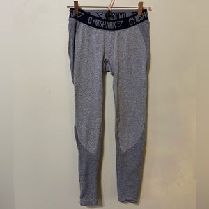 Gymshark Flex Leggings - Steel Blue Marl/Evening Navy Blue size M women’s medium